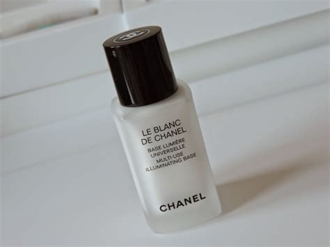 chanel le blanc de chanel sheer illuminating base|le blanc Chanel primer.